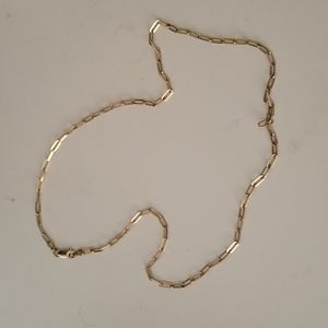 Chain link necklace. 16inches